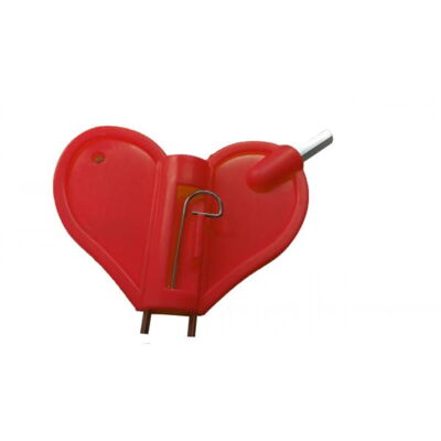 Key for building site warning lamps