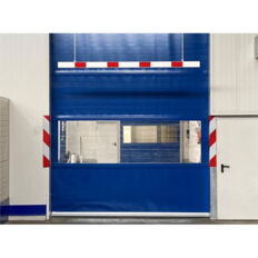 Barrier#aluminium profile#white coated /#red reflecting