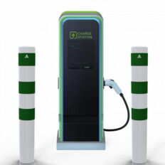Impact protection bollards#as e-charging post protection