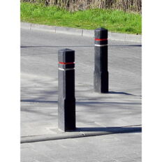 Plastic-material post#square post 140 x 140 mm