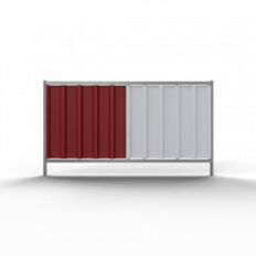 Mobile fence Trapez