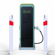 Barrier bracket #as e-charging station protection