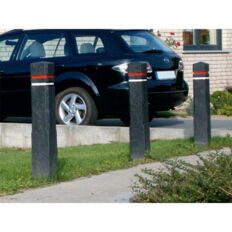 Plastic-material post#square post 140 x 140 mm