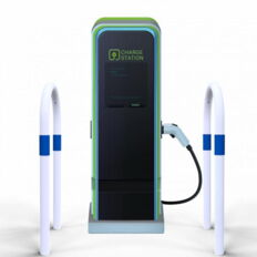 Barrier bracket #as e-charging station protection