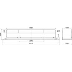 Aluminium#trench bridge