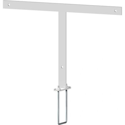 Holder for sign flat steel for sign Ø 450 mm