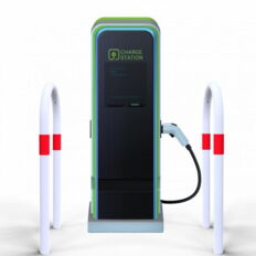 Barrier bracket #as e-charging station protection