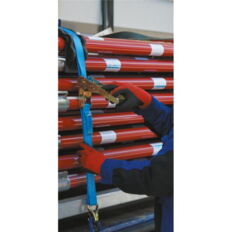Lashing strap, 1-part, with ratchet#Strap width: 25,00 mm