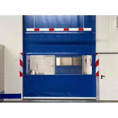 Barrier#aluminium profile#white coated /#red reflecting