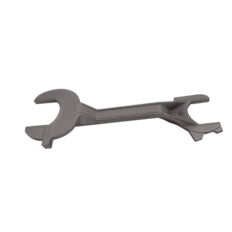 Multipurpose wrench of grey-cast iron