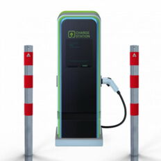 Barrier posts#as e-charging post protection