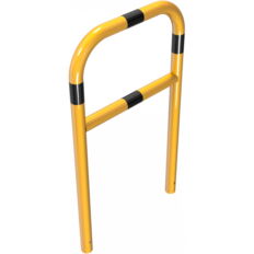 Protective bar made of steel tubing#Ø 60 x 2.5 mm#with crossbar